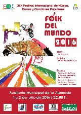 Folk del Mundo. Cartel del 2016