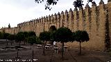 Muralla de la Calle Cairun. Altura de la Puerta de la Luna