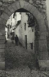 Calle Arco de los Santos. Foto antigua