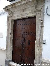 Casa de Pedro Poveda. Portada