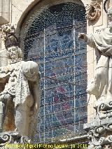 Catedral de Jan. Vidrieras. Salvator Mundi