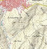 Camino de las Ollas. Mapa