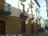 Casa de la Calle Garca Requena n 13. Fachada