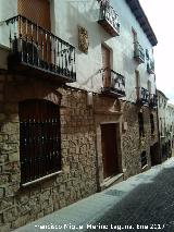 Casa de la Calle Garca Requena n 13. 