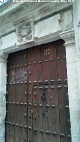 Casa de Eufrasio Lpez de Rojas. Puerta de clavazn