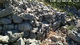 Muralla del Cerro Veleta. Bastin de la puerta