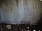 Cueva del Agrin. Paredes