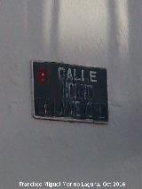 Calle Merced. Placa