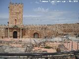 Castillo del Trovador Macias. Patio de Armas