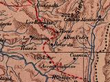 Aldea Arroyo Molinos. Mapa 1901