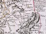 Aldea Cerro Molinos. Mapa 1787