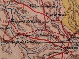 Historia de Higuera de Calatrava. Mapa 1901