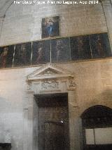 Catedral de Jan. Nave de la Epstola. Puerta del despacho