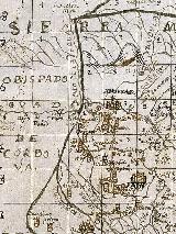 Historia de Lahiguera. Mapa de 1641