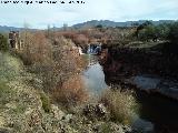 Ro Guadalimar. Con el Salto de San Blas al fondo