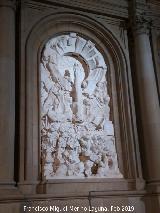 Catedral-Baslica del Pilar. Relieve de la aparicin