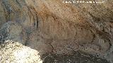 Pinturas rupestres y petroglifos Cueva del Clarillo. Abrigo