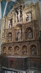 Catedral de Santa Mara de la Huerta. Retablo