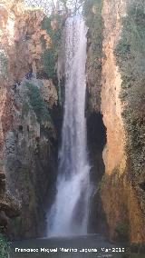 Parque Natural del Monasterio de Piedra. Cascada Cola de Caballo. 