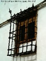 Casa de la Calle Valencia n 41. Reja de rosetas