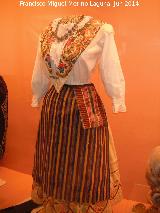 Aldea Belerda. Traje tpico. Museo de Artes y Costumbres Populares de Jan