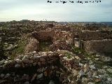 Castillo de Alarcos. Poblado Islmico. Trastero y tienda