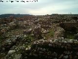 Castillo de Alarcos. Poblado Islmico. 