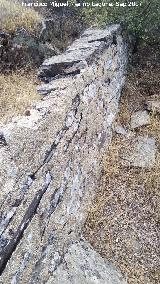 Trincheras del Cerro del Poblado de Confederacin. Muro