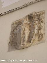 Casa de la Calle Prncipe Alfonso n 2. Escudo del linaje Viedma