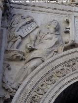 Catedral de Granada. Puerta del Perdn. La F