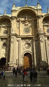 Catedral de Granada. Fachada. 