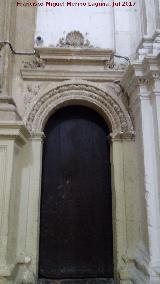 Catedral de Granada. Museo. Puerta lateral