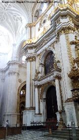 Catedral de Granada. Altar del Santo Cristo. 