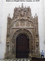 Catedral de Granada. Portada de la Capilla Real. 
