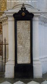 Catedral de Granada. Retablo de Santiago Apstol. 