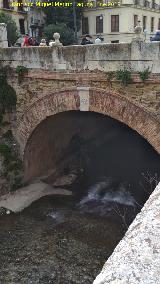 Ro Darro. Embovedado de la Plaza de Santa Ana