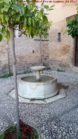 Alhambra. Patio de la Higuera. Fuente