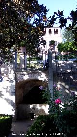 Generalife. Mirador Romntico. Fuente