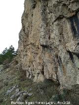 Aznaitn. Paredes de la ladera norte de Jimena