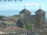 Casa de Las Torres. Desde la Muralla de la Cava