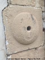 Casa de la Calle Pedraza n� 22. Sillar de argolla