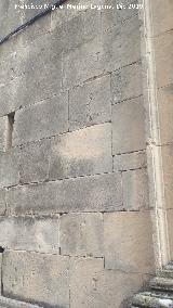 Palacio de Don Francisco de los Cobos y Molina. Marcas de cantero