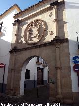 Portada del Palacio del Caballerizo Ortega. 