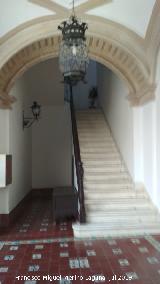 Palacio de Juan Vzquez de Molina. Escaleras al piso alto