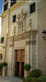 Monasterio de Santa Clara la Real. Portada