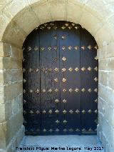 Ermita del Gavellar. Puerta de clavazn