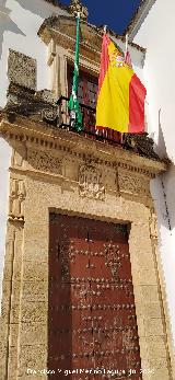 Ayuntamiento de Arcos de la Frontera. Portada lateral