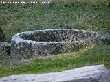 Comederos de granito. Vereda de las Sepulturas - Andjar