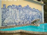 Fuente de los Condes de Castro. Azulejos