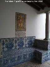 Capilla de San Sebasti�n. Banco de azulejos